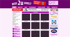 Desktop Screenshot of beds2udirect.com